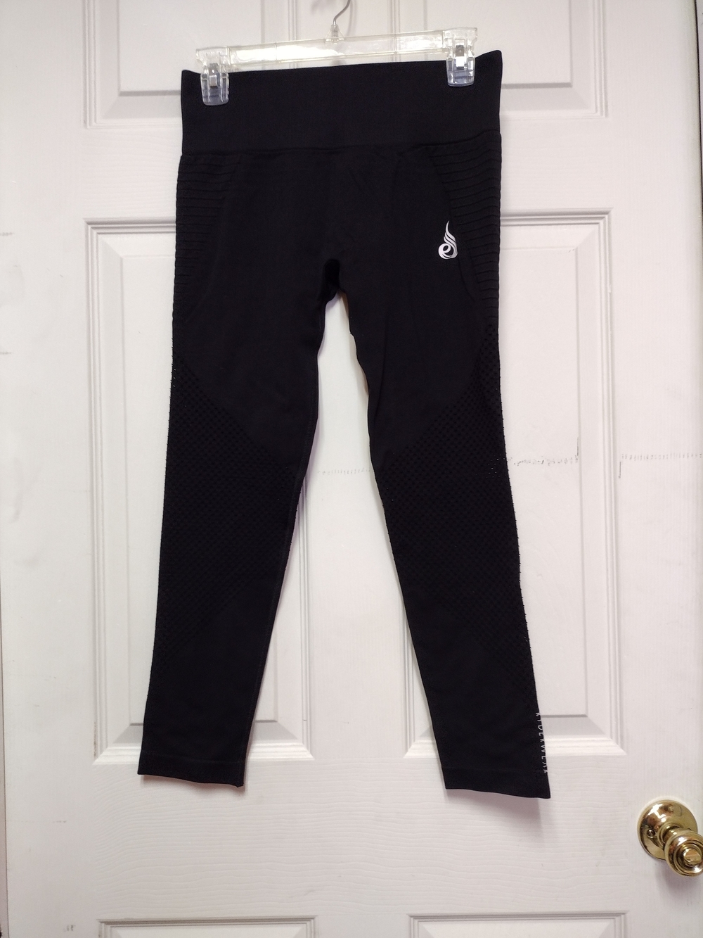 Ryderwear Black Performance Leggings with Subtle Logo